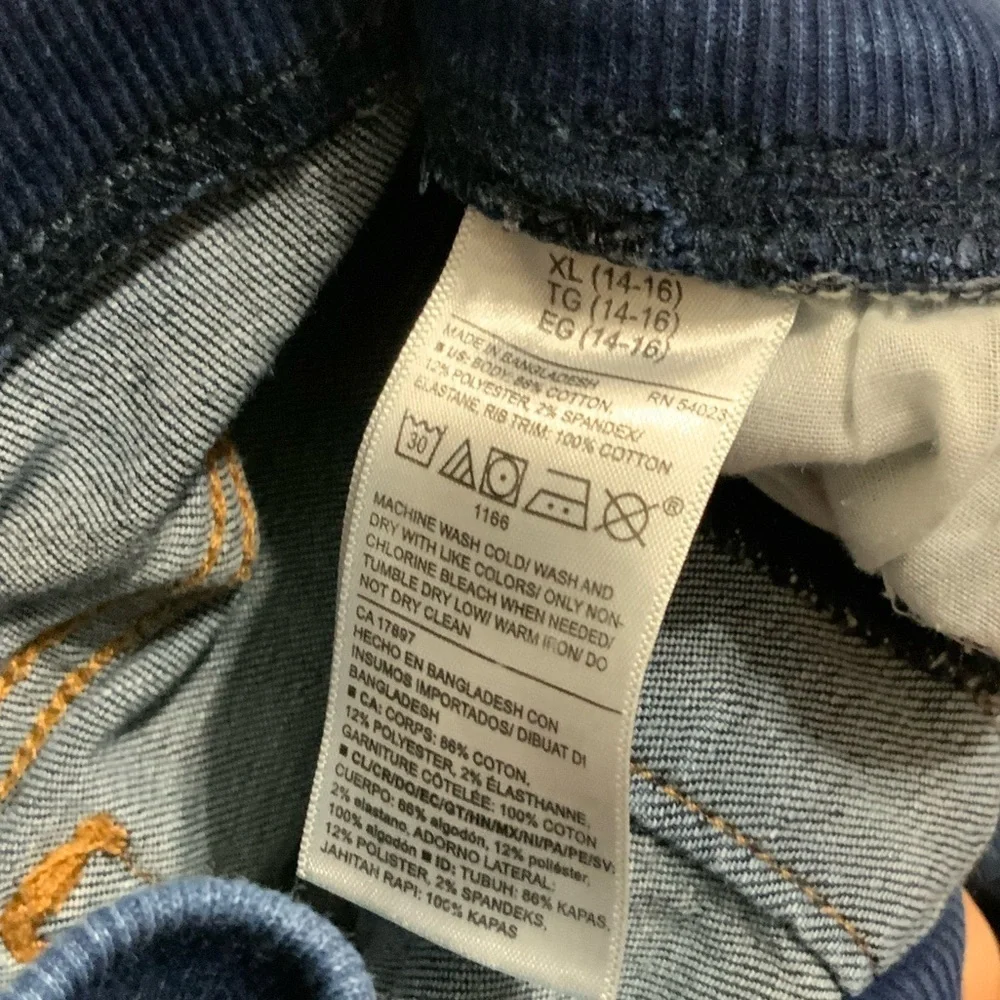 Old Navy Karate Slim Drawstring Waist Jean Size XL 14-16